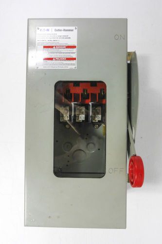Cutler hammer 12hd361nfw 30a amp 600v ac 3 pole disconnect switch b495966 for sale