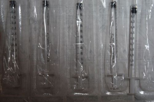 Disposable syringes Omnifix®-F Volume 1 ml, graduation 0.01 ml,B.Braun 10 units