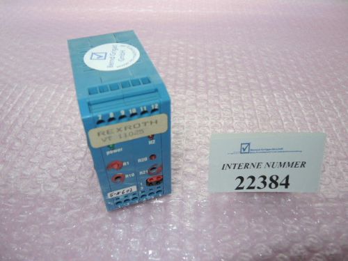 Amplifier card Rexroth No. VT11025-A14, Krauss Maffei injection molding machines