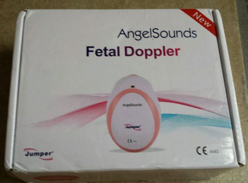 angelsounds fetal doppler jumper new in box jpd 100s mini