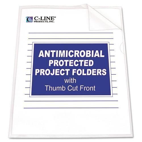 C-Line 8.5 x 11 Antimicrobial Protected Project Folders 25 Pack