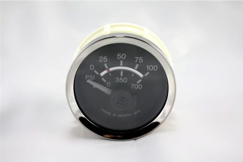 MURPHY ELECTRONIC OIL PRESSURE GAUGE WITH SHUTDOWN 12V (EGS21P-100-12) *NEW*