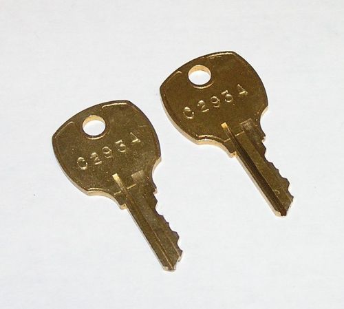 2 - C293A Replacement Keys fit Perlick Beer Faucet Locks