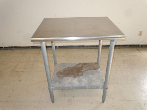 Stainless Steel Work Prep Table Equipment Table 30&#034; x 24&#034; Kitchen Restaurant 109