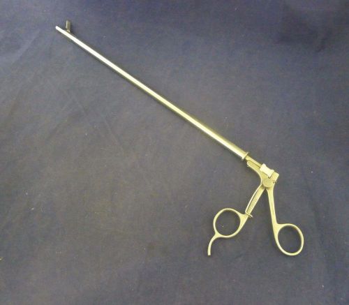 Cabot Medical 004274-910 Spoon Stone 10 mm Laparoscope Forceps Dual Incision