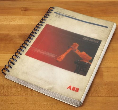 ABB 3HAC 020993-001 Product Manual, Procedures Articulated Robot - USED