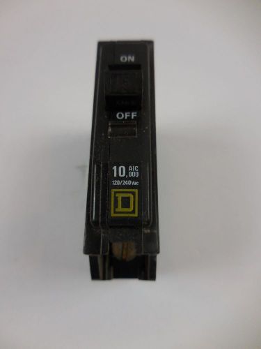 Square d qo115 1 pole 15 amp 120/240v circuit breaker new in box for sale