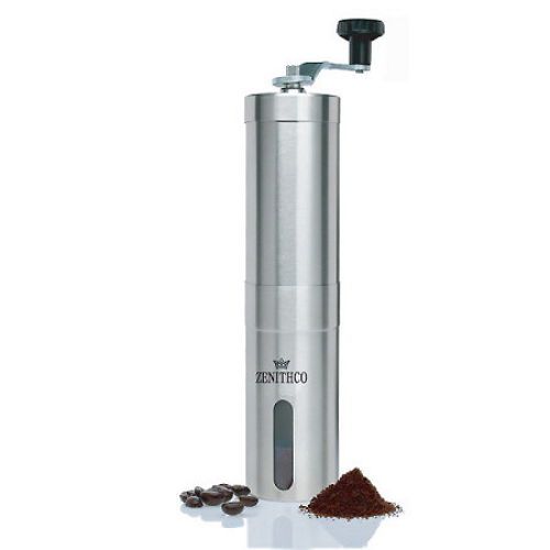 ZENITHCO BEANSUP Ceramic Hand Coffee Mill Mini Coffee Grinder Stainless KF01 NEW