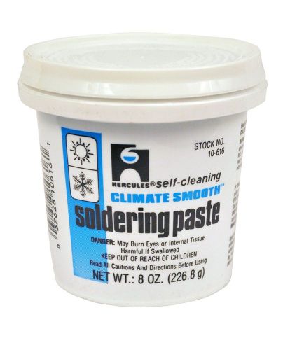 Oatey 10616 Hercules Climate Smooth Soldering Paste