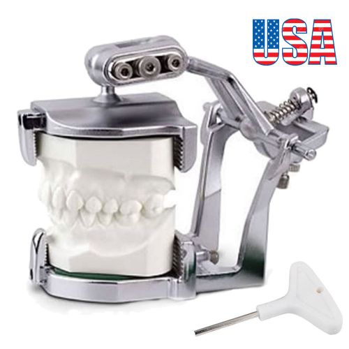 US Adjustable Magnetic Articulator Dental Lab Equipment Dentist Tooth Model
