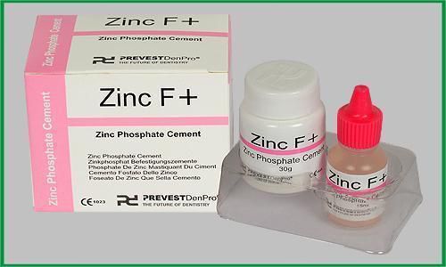 Zinc f + phosphate cement powder 30gm liquid 15ml kit by prevest for sale
