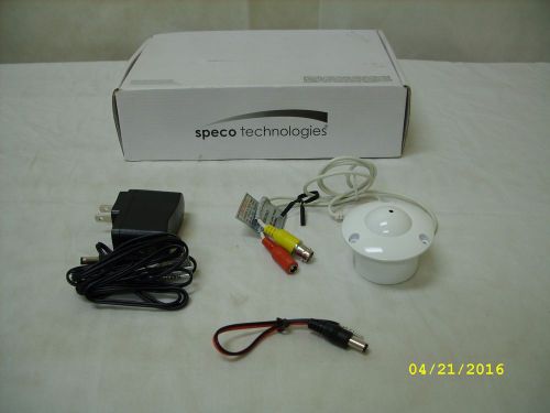 SPECO D/N Wall/Ceiling Flush Mount Color Pinhole Surveillance Camera - CVC649FM