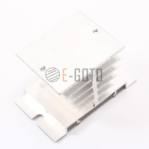 60*50*50mm White Heat Sink For SSR Single Phase Solid State Relay