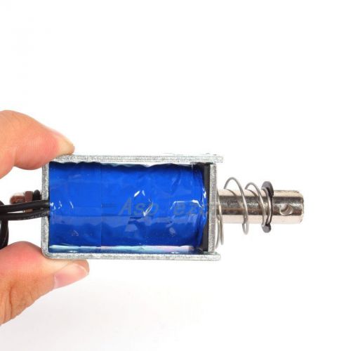 DC12V JF-1253B Pull Type Electromagnet 42N Suction With Screw Rod For Industrial