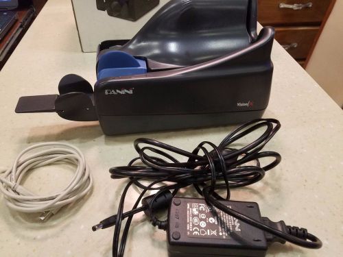 Panini My Vision X Check Scanner w/power supply &amp; USB cords