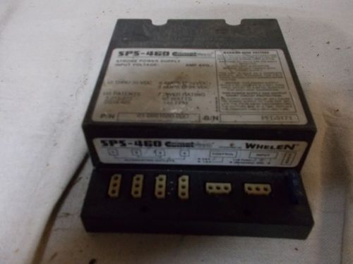 Whelen SPS460 SPS-460 4 Head 60 Watt police strobe power supply