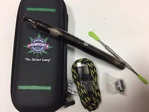 Silver Lamp, Electronic Vaporizing Pen &amp; Battery + Tools from Seattle HEMPFEST®