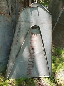 Aermotor Windmill Tail Vane for 8 ft 702 or 602, Made in Argentina    WITH  BAR