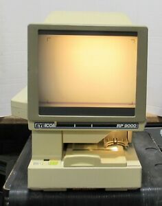 Eyecom RP9000 Microfilm Microfiche Plain Paper Reader and Printer Power Tested
