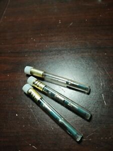 Vintage lot 2 Pentel Refill 3 Erasers, 1 with 1 eraser Taiwan Plastic Case