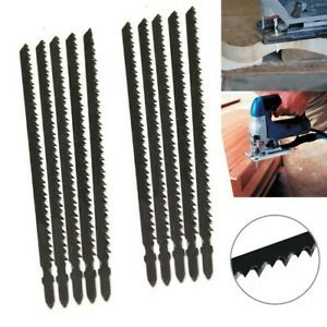 10* T744D 180mm Ultra-Long Jig Saws Blades Fast Cutting Set Fit For Wood Plastic