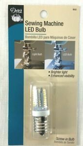Dritz Sewing Machine LED Screw-In Light Bulb-Clear W/Screw-In Base