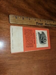 1900s FAIRBANKS MORSE &#034;Z&#034; STATIONARY FARM ENGINES ADV&#039;G FOLDOUT BROCHURE