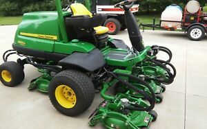 John Deere TC 8800A Terrain Cut 5 Deck 88&#034; Rotary Lawn Mower, 8800, only 279hrs!