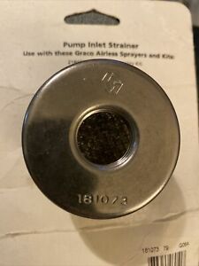 Graco 181073 Inlet Strainer,1/2” Double Screen