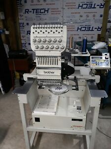 Brother BES-1210AC commercial embroidery machine w/ EXTRAS