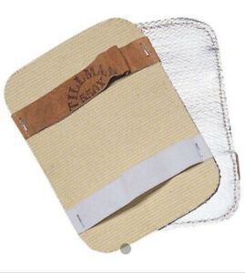 3 Pc Tillman 550X Aluminized Heat Resistant Back-Hand Welding Pad 7.5 x 5.75&#034;