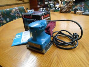 MAKITA USA FINISH PALM 1/4 SHEET SANDER NICE DEAL L@@K