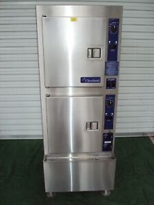 CLEVELAND STEAMER RANGE 24CGA10.2  GEMINI 10 GAS CONVECTION STEAMER