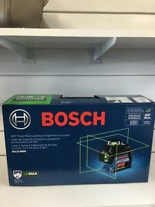New Bosch GLL3-300G 360 Degree Green Leveling and Alignment-Line Laser