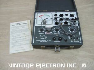 Accurate Instrument Co - Model 157 Tube Tester - TESTED, WORKS GOOD, w/MANUAL