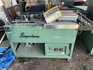 Signature Packaging Machinery Shrink Tunnel with Sealer