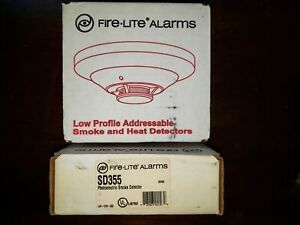Fire-Lite - SD355 - Low Profile Addressable Photoelectric Smoke Detector