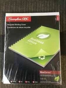 Swingline Recycled Binding Cover Crusted 8 1/2 X 11 25 Qty E3F
