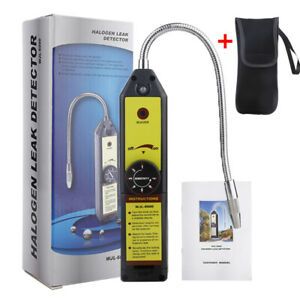 Portable Halogen Gas AC Freon Refrigerant Leak Detector Car Air Conditioner Leak