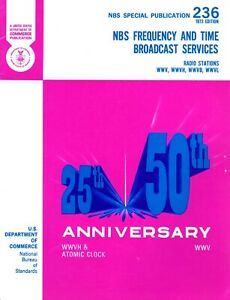 NBS Frequency and Time Broadcast Services Special Publication 236 (1973)