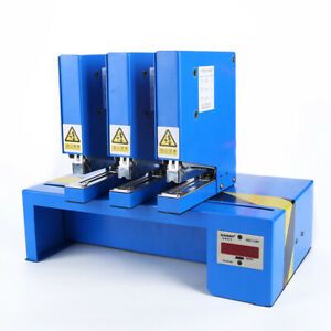 Pneumatic Binding Machine Electric Automatic Stapler Paper Binder + Counter 220V