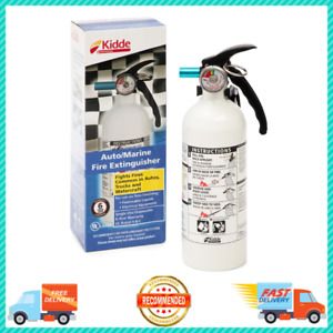 Fire Extinguisher Home Car Office Safety Kidde 5-B:C 3-lb Disposable Marine