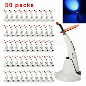 50* LED-B Dental Curing Light Wireless Cordless LED Lamp 1400MW 5W