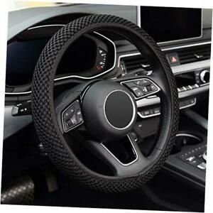Elastic Stretch Steering Wheel Cover,Warm in Winter and Cool in Summer,