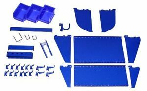 Wall Control Slotted Tool Board Workstation Accessory Kit Pegboard and Slotte...