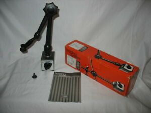Noga MG71003 - Magnetic Indicator Base - Long Reach - New - 176 LB Pull
