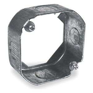 (1 pc) 4&#034; Round Octagon Box Extension Ring w/ 1/2&#034; &amp; 3/4&#034; KO&#039;s ~Raco 130