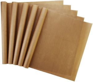 5 Pack Non Stick Teflon Sheet 16 x 24&#034; PTFE Transfer Sheet Heat Resistant Craft