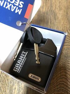 ABUS 37/60 KA Granit Alloy Steel Padlock Keyed Alike, Code 5544653 New