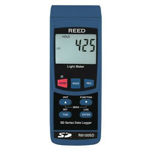 Reed Instruments R8100sd Light Meter,All Visible Light,Lcd